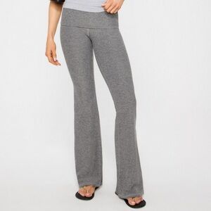 Fabletics cloud jersey fold over flare legging